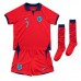 Billige England Jack Grealish #7 Børnetøj Udebanetrøje til baby VM 2022 Kortærmet (+ korte bukser)